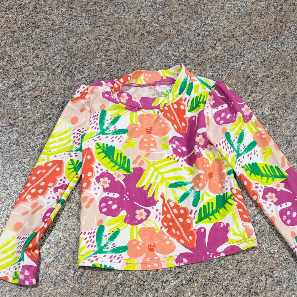 Child of Mine by Carters Colorful Kids Swim Top size 3T